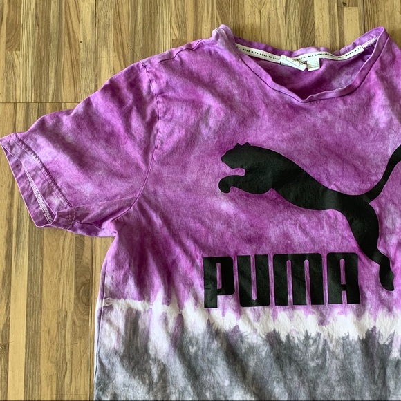 Custom Dyed Puma T-Shirt - Picture 2 of 9